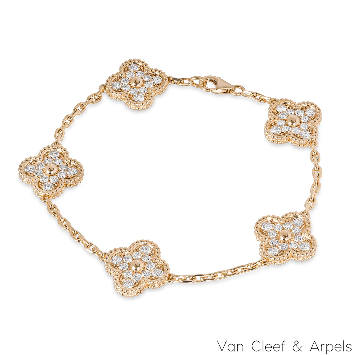 Bracelet Van Cleef & Arpels Alhambra 277484 d'occasion